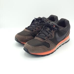 Nike MD runner brown orange 749869-228 running women's size 7